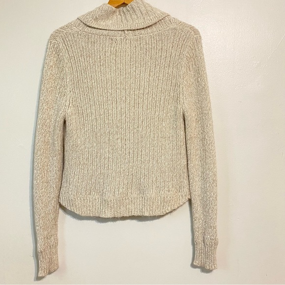 Levi's Straus Co. Oatmeal Colored 3 Button Shawl Collar Cardigan size Medium - Picture 5 of 12